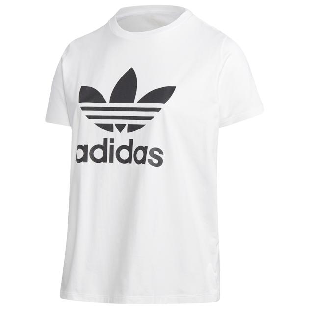 競売 T Trefoil Size Plus レディース Womens シャツ トレフォイル Originals Adidas アディダスオリジナルス アディダス トップス 送料無料 レディースファッション Tシャツ カットソー Fw6s Bhavaspa Com