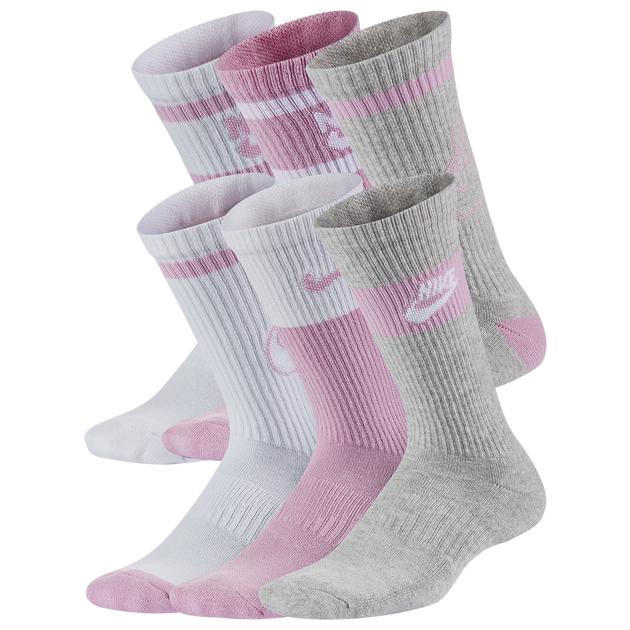 送料無料 楽天市場 ナイキ Nike ソックス 靴下 Gs Gradeschool ジュニア キッズ 6 Pack Cushioned Crew Socks Gsgradeschool 下 タイツ マタニティ 送料無料 スニケス 楽天市場 Lexusoman Com