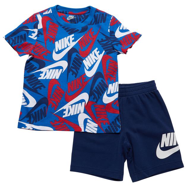 楽天市場 ナイキ Nike Td Toddler ベビー 赤ちゃん 幼児 赤ちゃん用 Nsw Toss All Over Print 2pc Short Set Tdtoddler 上下セット セットアップ 服 ファッション マタニティ 送料無料 スニケス