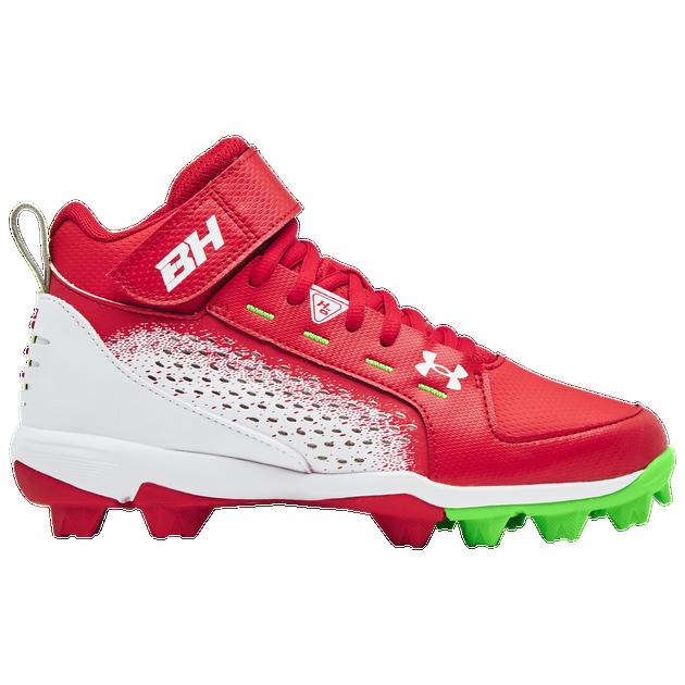 アンダーアーマー Under Armour ミッド Gs Gradeschool ジュニア キッズ Harper 6 Mid Gsgradeschool スポーツ アウトドア ソフトボール 野球 スパイク 送料無料 Fitzfishponds Com