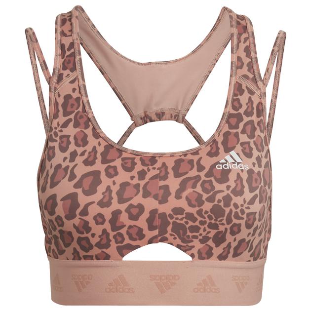 アディダス ADIDAS WOMENS レディース AOP LEOPARD BRA トップス アウトドア スポーツ トレーニング フィットネス 送料無料