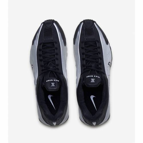 ポイント10倍 R4 Nike Silver Black Shox スニーカー シルバー 銀色 ブラック 黒 ショックス Nike ナイキ スニーカー メンズ Jmzz Mamanminimaliste Com