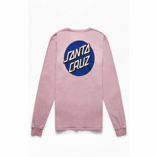 ファッションの Cruz Santa サンタクルーズ スリーブ Mauve Tshirt Dot Other Cruz Santa Sleeve ユニセックス 長袖 Tシャツ Pcns0 7180 ファッションの Cruz Santa サンタクルーズ スリーブ Mauve Tshirt Dot Other Cruz Santa Sleeve ユニセックス 長袖 Tシャツ Pcns0 7180