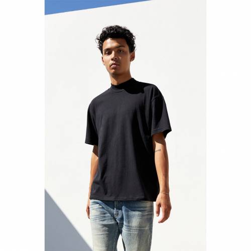 爆熱 Ps Basics Tシャツ 黒色 ブラック Ps Basics Beck Mock Neck Tshirt Black メンズファッション トップス Tシャツ カットソー 好評につき延長 トップス Tシャツ カットソー Www Giantmigration In
