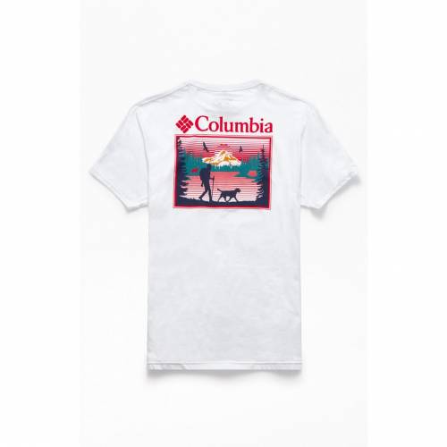 Rakuten コロンビア Columbia Tシャツ 白色 ホワイト Columbia Trailblazer Tshirt White メンズファッション トップス Tシャツ カットソー 気質アップ Belladentestetic Com