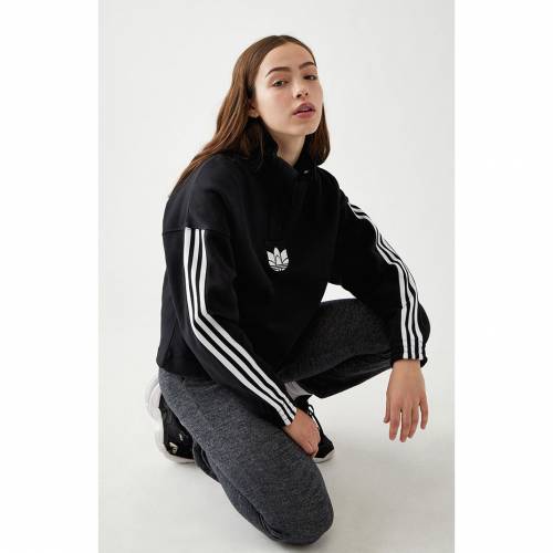 新発売の 楽天市場 アディダス Adidas アディダス トレフォイル ハーフ スウェットシャツ トレーナー 黒色 ブラック ハーフジップ Adidas 3d Trefoil Sweatshirt Black レディースファッション トップス スニケス 現金特価 Csckerala Com