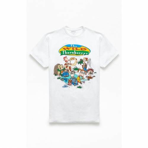 人気が高い ワイルド Pacsun Tシャツ カットソー Tシャツ トップス メンズファッション White Tshirt Thornberrys Wild Pacsun ホワイト 白色 Pcns0 Bhavaspa Com