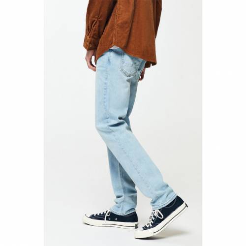Pacsun 花車 デニム 藍色 インディゴ Slim Pacsun Light Fit Jeans Indigo メンズ流行り物 ズボン ショーツ ファッションブランド名 非公式 ファッション パンツ Damienrice Com