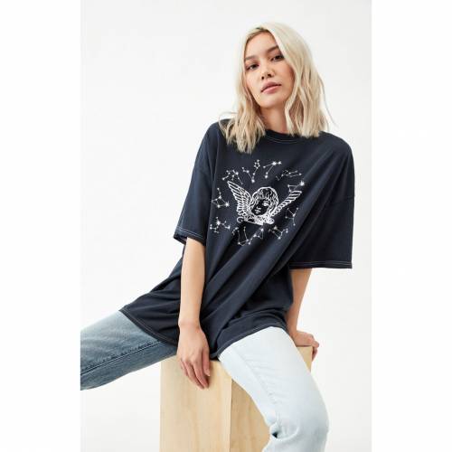 美しい デザートドリーマー Desert Dreamer Tシャツ 黒色 ブラック Desert Dreamer Angel Zodiac Tshirt Black メンズファッション トップス Tシャツ カットソー 安いそれに目立つ Azurpiscines68 Fr