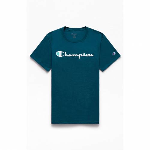 今年の新作から定番まで Tシャツ グラフィック クラシック チャンピオン Champion チャンピオン カットソー Tシャツ トップス メンズファッション Teal Tshirt Graphic Classic Champion Tシャツ カットソー Automaxima Com Sg