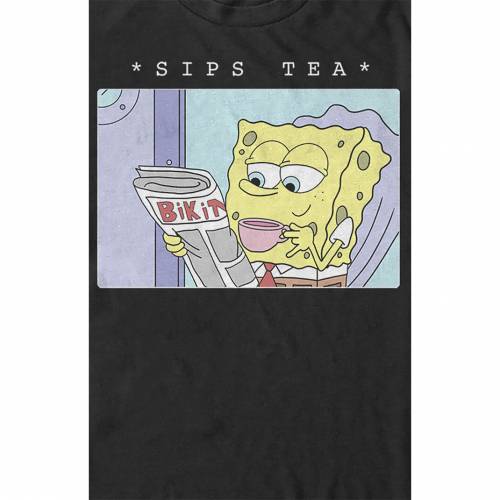 超大特価 Pacsun スポンジボブ Tシャツ 黒色 ブラック Pacsun Spongebob Squarepants Tea Tshirt Black メンズファッション トップス Tシャツ カットソー 数量限定 特売 Tas Com Do