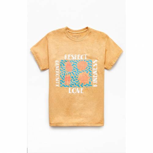 全国宅配無料 Tシャツ カットソー Love Respect Pacsun Yellow イエロー 黄色 Tシャツ Pacsun Kindness カットソー Tシャツ トップス メンズファッション Tshirt Lombardionline It