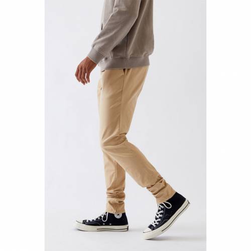 Pacsun カーキ スキニー ジョガーパンツ メンズ Pacsun Khaki Drop Skinny Jogger Pants Aplusfinance Blog Com