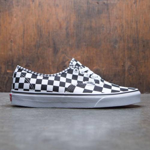 ヴァンズ バンズ オーセンティック スニーカー メンズ 【 VANS MEN AUTHENTIC - MIXED CHECKERBOARD (BLACK / CHECKERBOARD) 】