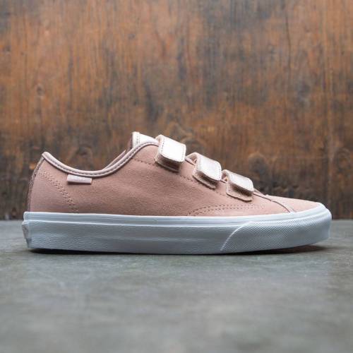 【★百貨店SALE★6/11十二時2時迄】ヴァンズ バンズ サクラ色 スニーカー メンズ 【 VANS MEN STYLE 23 V - 2 TONE METALLIC (GOLD / ROSE WHITE) 】