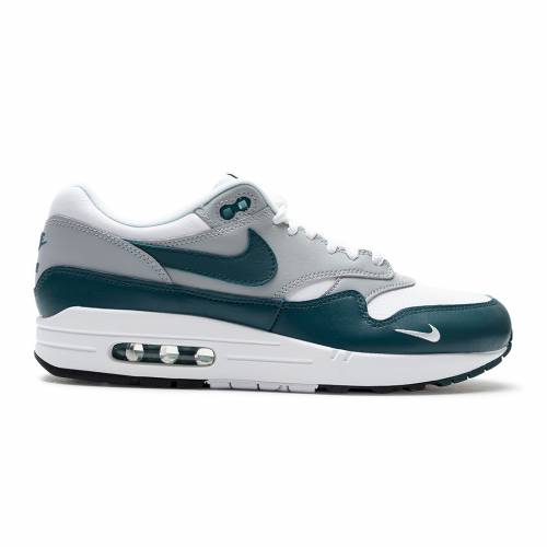 【★百貨店SALE★6/11十二時2時迄】ナイキ マックス 大気圏マックス スニーカー メンズ 【 NIKE MEN AIR MAX 1 LV8 (WHITE / DARK TEAL GREEN-WOLF GREY-BLACK) 】