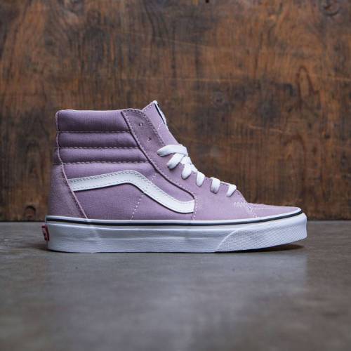 【★百貨店SALE★6/11真夜中2時迄】ヴァンズ バンズ 滑るご機嫌 スニーカー メンズ 【 VANS MEN SK8-HI (WHITE / SEA FOG) 】
