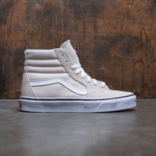 【★百貨店SALE★6/11真夜中2時迄】ヴァンズ バンズ 滑るご機嫌 スニーカー メンズ 【 VANS MEN SK8-HI (WHITE / TRUE BIRCH) 】