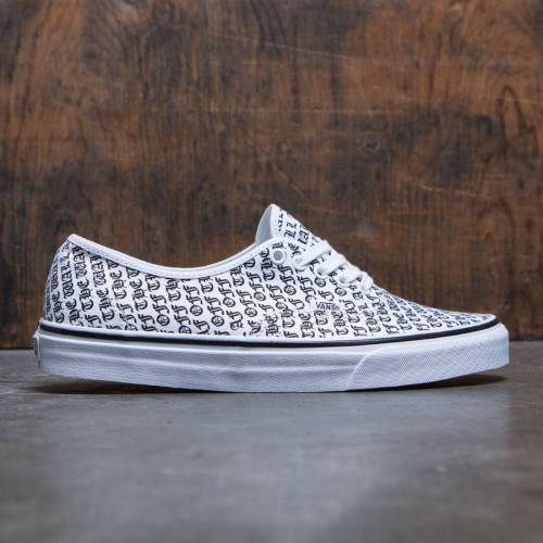 ヴァンズ バンズ オーセンティック スニーカー メンズ 【 VANS MEN AUTHENTIC - OFF THE WALL (WHITE / TRUE WHITE) 】