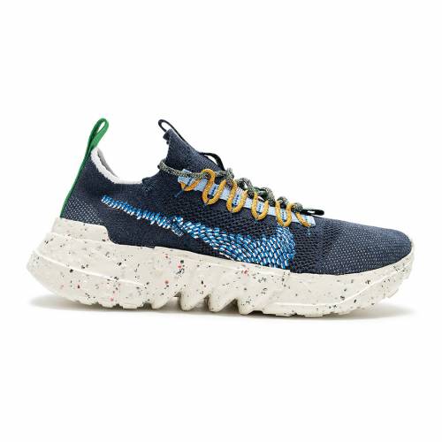【★百貨店SALE★6/11夜夜中2時迄】ナイキ スニーカー メンズ 【 NIKE MEN SPACE HIPPIE 01 (OBSIDIAN / SIGNAL BLUE-PSYCHIC BLUE-WHITE) 】