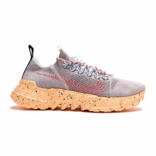 【★百貨店SALE★6/11夜夜中2時迄】ナイキ 薄墨色 薄墨色 スニーカー メンズ 【 NIKE MEN SPACE HIPPIE 01 (VAST GREY / SUMMIT WHITE-MELON TINT) 】