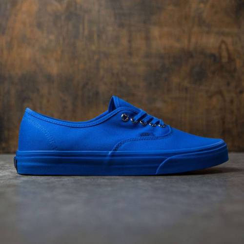 【★百貨店SALE★6/11真夜中2時迄】ヴァンズ バンズ オーセンティック スニーカー メンズ 【 VANS MEN AUTHENTIC - PRIMARY MONO (BLUE / IMPERIAL SILVER) 】