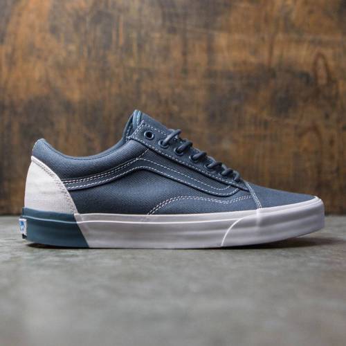 【★百貨店SALE★6/11真夜中2時迄】ヴァンズ バンズ 年寄りの学院 スニーカー メンズ 【 VANS MEN OLD SKOOL DX - BLOCKED (GRAY/ WHITE) / 】