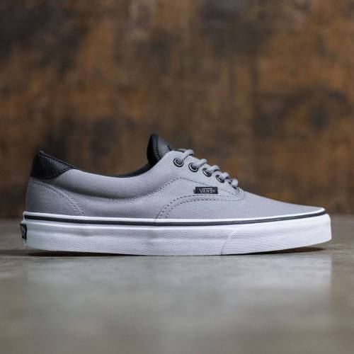 ヴァンズ バンズ スニーカー メンズ 【 VANS MEN ERA 59 - CANVAS (GRAY / WHITE) 】