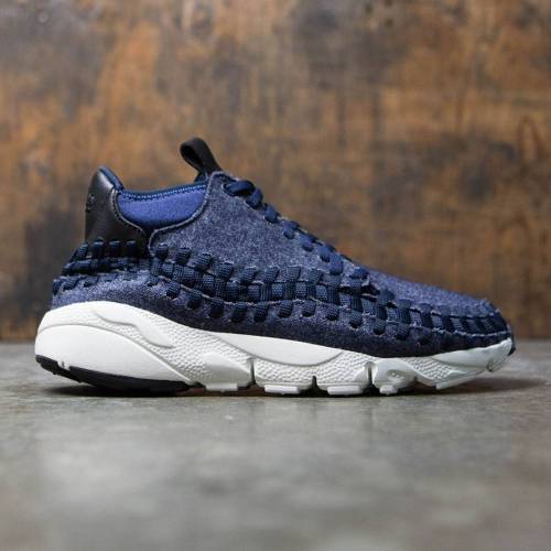 nike footscape woven chukka black