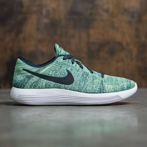 ナイキ フライニット スニーカー メンズ 【 NIKE MEN LUNAREPIC LOW FLYKNIT RUNNING (SEAWEED / BLACK-GHOST GREEN-SUMMIT WHITE) 】｜スニケス
