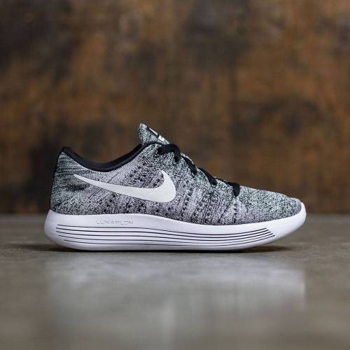 【★百貨店SALE★6/11真夜中2時迄】ナイキ 飛球編み物 スニーカー レディース 【 NIKE WOMEN LUNAREPIC LOW FLYKNIT RUNNING (BLACK / WHITE) 】