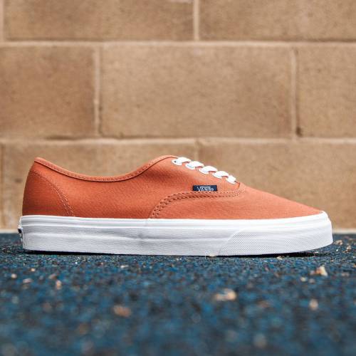 ヴァンズ バンズ オーセンティック 野球クラブ スニーカー メンズ 【 VANS MEN AUTHENTIC - DECK CLUB (BROWN / AUBURN) 】