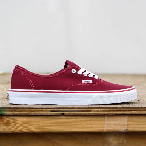 【★百貨店SALE★6/11真夜中2時迄】ヴァンズ バンズ オーセンティック スニーカー メンズ 【 VANS MEN AUTHENTIC - POP CHECK (BROWN / RHUBARB BITTERSWEET) 】