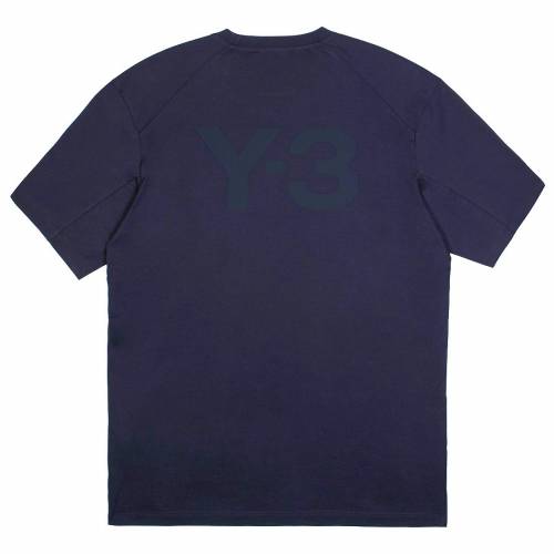 アディダス クラシック ロゴ Tシャツ レジェンド メンズ 【 ADIDAS Y-3 MEN CLASSIC BACK LOGO TEE (BLUE / LEGEND INK) 】 メンズファッション トップス カットソー