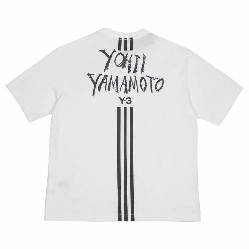 アディダス グラフィック スリーブ Tシャツ 半袖 メンズ 【 ADIDAS Y-3 MEN SIGNATURE GRAPHIC SHORT SLEEVE TEE (WHITE) / 】 メンズファッション トップス カットソー
