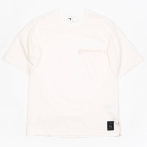 アディダス スリーブ Tシャツ 半袖 メンズ 【 ADIDAS Y-3 MEN RAW SHORT SLEEVE TEE (UNDYED) / 】 メンズファッション トップス カットソー