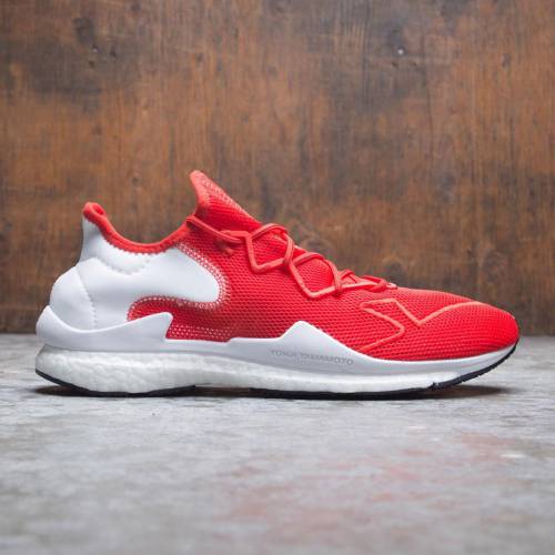 アディダス アディゼロ 白色 ホワイト コア スニーカー メンズ 【 ADIDAS Y-3 MEN ADIZERO RUNNER (RED / FOOTWEAR WHITE CORE BLACK) 】