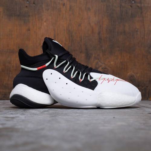 アディダス 白いこと 白いこと スニーカー メンズ 【 ADIDAS Y-3 MEN BYW BBALL (BLACK / FOOTWEAR WHITE RED) 】