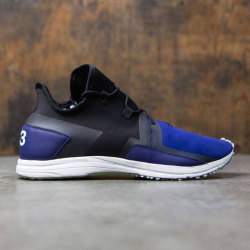 アディダス 黒色 ブラック スニーカー メンズ 【 ADIDAS Y-3 MEN ARC RC (BLACK / BLACK IRIS AMZON PURPLE) 】