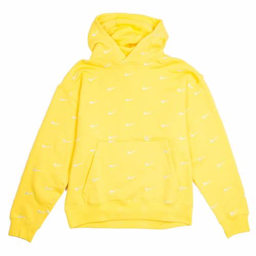 ナイキ スウッシュ スウォッシュ ロゴタイプ フーディー パーカー メンズ 【 NIKE MEN NRG SWOOSH LOGO HOODIE (CHROME YELLOW) / 】 メンズ流行り物 トップス