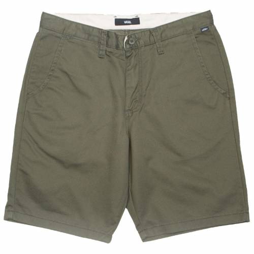 ヴァンズ バンズ オーセンティック ショーツ ハーフパンツ メンズ 【 VANS MEN AUTHENTIC STRETCH SHORTS (GREEN / GRAPE LEAF) 】 メンズファッション ズボン