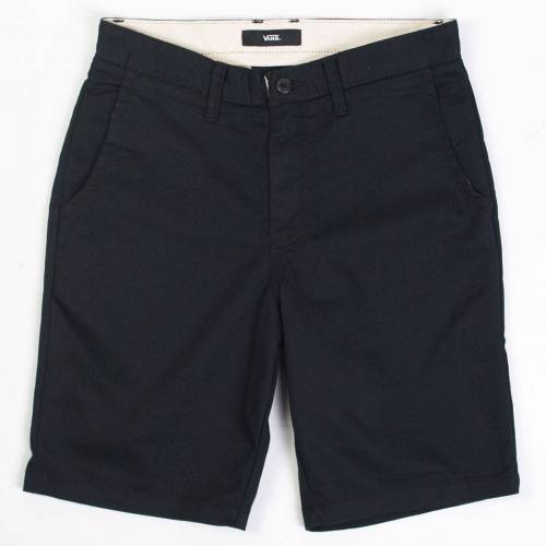 ヴァンズ バンズ オーセンティック ショーツ ハーフパンツ メンズ 【 VANS MEN AUTHENTIC STRETCH SHORTS (BLACK) / 】 メンズファッション ズボン