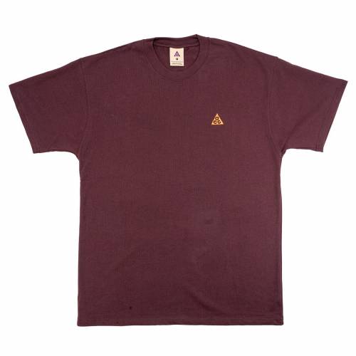 ナイキ Tシャツ ワイン色 バーガンディー チーム メンズ 【 NIKE MEN ACG TEE (DEEP BURGUNDY / TEAM ORANGE) 】 メンズファッション トップス カットソー 15,022円