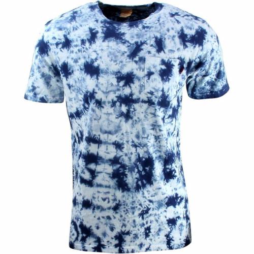 ヴァンズ バンズ 藍色 インディゴ Tシャツ メンズ 【 VANS INDIGO DOT TEE (BLUE / EVIL BLUE) 】 メンズファッション トップス カットソー
