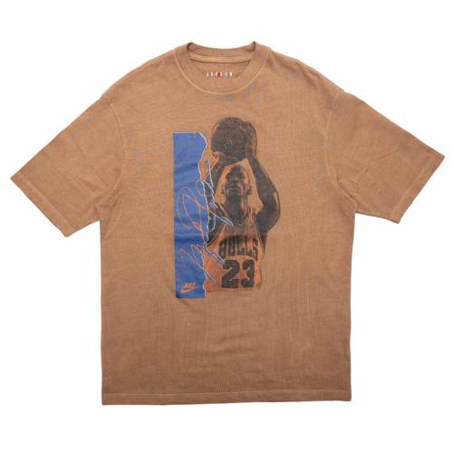 【★百貨店SALE★6/11真夜中2時迄】ナイキ ジョーダン 航空 ティーシャツ メンズ 【 JORDAN MEN FLIGHT HERITAGE 85 TEE (HEMP) / 】 メンズ流行り物 トップス カットソー
