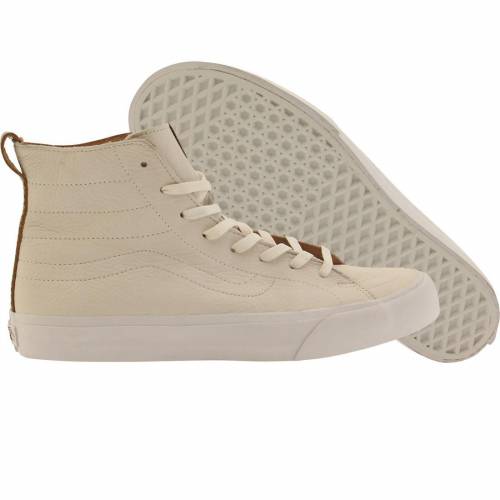 ヴァンズ バンズ スケートハイ カリフォルニア プレミアム レザー スニーカー メンズ 【 VANS MEN SK8-HI DECONSTRUCTED CALIFORNIA - PREMIUM LEATHER (WHITE / WINTER) 】