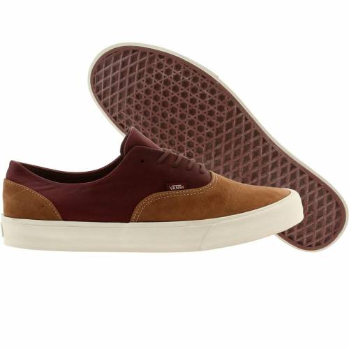 ヴァンズ バンズ スニーカー メンズ 【 VANS MEN ERA DECON CA 2 TONE (BROWN / PORT ROYAL) 】｜スニケス