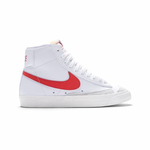 【★百貨店SALE★6/11真夜中2時迄】ナイキ ブレイザー ミッド \u002777 スニーカー レディース 【 NIKE WOMEN BLAZER MID (WHITE / HABANERO RED-SAIL) 】