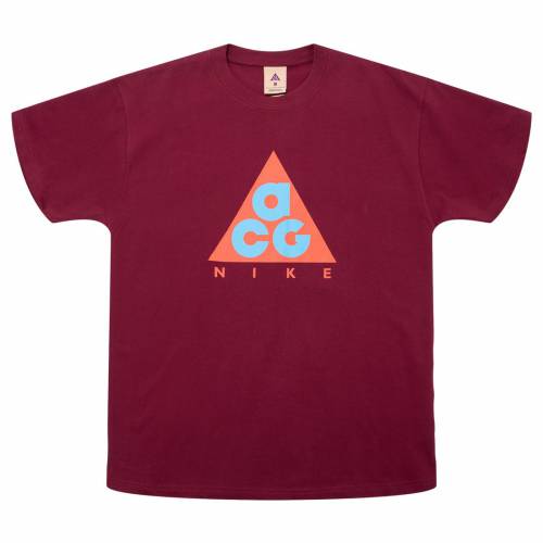 ナイキ Tシャツ メンズ 【 NIKE MEN ACG TEE (DARK BEETROOT / HABANERO RED) 】 メンズファッション トップス カットソー|スニケス