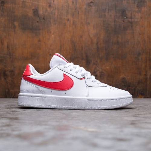 ナイキ コート ブランク スニーカー レディース 【 NIKE WOMEN COURT BLANC (WHITE / POLLEN RISE-BLACK) 】